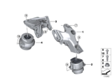 Diagram for BMW X6 Motor And Transmission Mount - 22116786836
