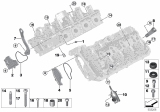 Diagram for 2020 BMW 750i xDrive Timing Cover Gasket - 11127605211