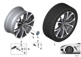 Diagram for 2019 BMW Z4 Alloy Wheels - 36116883641