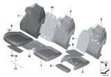 Diagram for BMW 640i xDrive Gran Turismo Seat Heater Pad - 52107387753