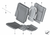 Diagram for 2019 BMW X7 Seat Cushion Pad - 52307443470