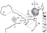 Diagram for BMW 650i Gran Coupe Brake Booster - 34336792956