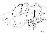 Diagram for 1989 BMW 750iL Door Seal - 51728136894