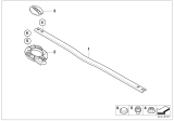 Diagram for 2006 BMW M3 Fender Splash Shield - 51717895251