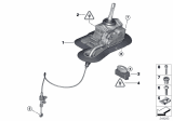 Diagram for BMW Automatic Transmission Shift Levers - 61317842102