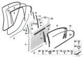 Diagram for BMW 740i xDrive Door Moldings - 51357437857