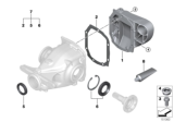 Diagram for 2006 BMW 325i Differential Seal - 33107530427
