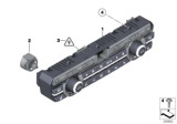 Diagram for BMW 650i xDrive Gran Coupe A/C Switch - 61319328431