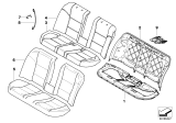 Diagram for 2006 BMW 525i Seat Cushion Pad - 52207058580