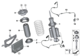 Diagram for 2020 BMW 840i xDrive Shock And Strut Mount - 33506866273