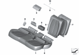 Diagram for BMW X1 Seat Cushion Pad - 52207312225