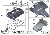 Diagram for 2012 BMW X6 Valve Cover Gasket - 11127588416