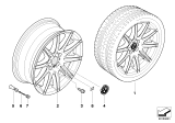 Diagram for BMW 325xi Alloy Wheels - 36118037141