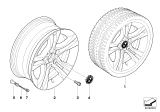 Diagram for 2006 BMW 325i Alloy Wheels - 36116780907