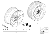 Diagram for 2006 BMW X5 Alloy Wheels - 36116750865