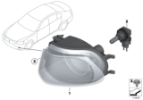 Diagram for 2011 BMW Alpina B7 Fog Light - 63177182196