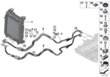 Diagram for BMW X6 M Oil Cooler - 17217645693