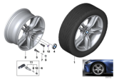 Diagram for 2017 BMW 340i Alloy Wheels - 36117845880