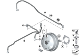 Diagram for 2014 BMW X3 Brake Booster - 34336797469