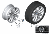 Diagram for 2014 BMW 550i Alloy Wheels - 36116862892