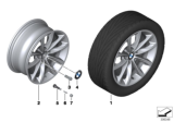 Diagram for 2012 BMW Z4 Alloy Wheels - 36116855527