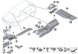 Diagram for 2015 BMW X4 Exhaust Heat Shield - 51487213685