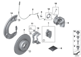 Diagram for BMW X3 Brake Caliper - 34106882253