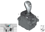 Diagram for BMW M3 Automatic Transmission Shift Levers - 61317848611