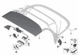 Diagram for BMW Z4 Convertible Top Motor - 54349449202