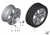 Diagram for BMW X4 Alloy Wheels - 36116787580