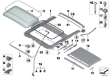 Diagram for 2015 BMW 435i Gran Coupe Weather Strip - 54137344553