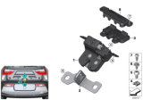 Diagram for 2015 BMW i3 Tailgate Lock Actuator Motor - 51247248075