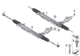 Diagram for 2014 BMW M5 Rack and Pinions - 32102284407