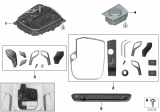 Diagram for 2019 BMW X5 Automatic Transmission Shift Levers - 61319461730