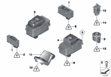 Diagram for 2016 BMW M3 Seat Heater Switch - 61319384805