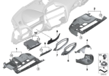 Diagram for BMW M240i Steering Column Cover - 51459353131