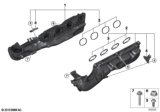 Diagram for 2010 BMW X6 Intake Manifold - 11617555663