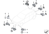 Diagram for BMW 230i xDrive Parking Sensors - 66209261612
