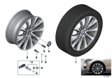 Diagram for 2020 BMW M240i Alloy Wheels - 36116869800