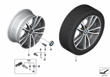 Diagram for BMW M240i Alloy Wheels - 36116879186