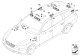 Diagram for 2008 BMW M5 Interior Light Bulb - 63316962033