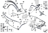 Diagram for 2016 BMW X6 Power Steering Hose - 32416788261