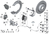 Diagram for BMW i8 Brake Backing Plate - 34216858629