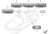 Diagram for 2019 BMW 530i Interior Light Bulb - 63319349579