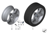 Diagram for 2010 BMW Z4 Alloy Wheels - 36117842136