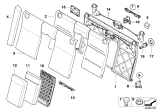 Diagram for BMW 335i Seat Cushion Pad - 52209113031