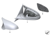 Diagram for 2019 BMW M2 Side View Mirrors - 51168059569