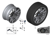 Diagram for 2019 BMW Z4 Alloy Wheels - 36118089878