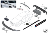 Diagram for 2013 BMW 740i Mirror Cover - 51162291440