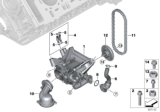 Diagram for BMW Alpina B7 Oil Pump - 11418601072